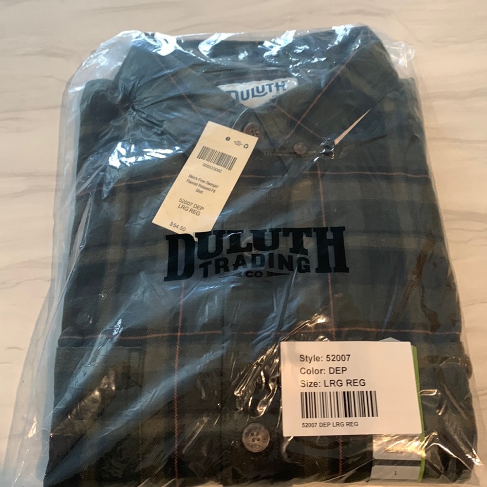 Duluth Trading Company Flannel Shirt